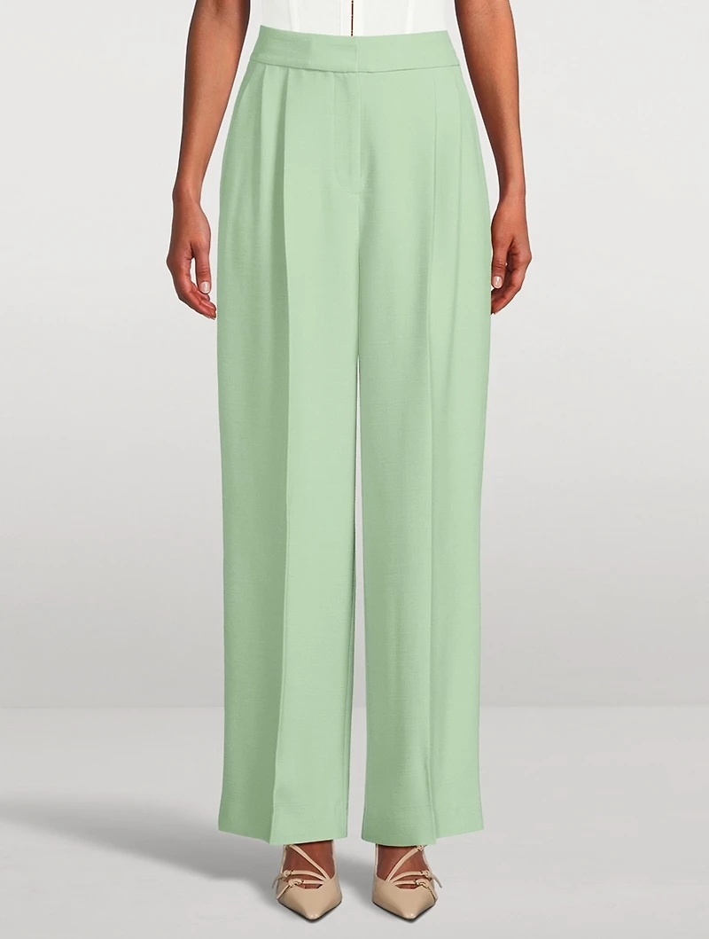 Wide-Leg Trousers