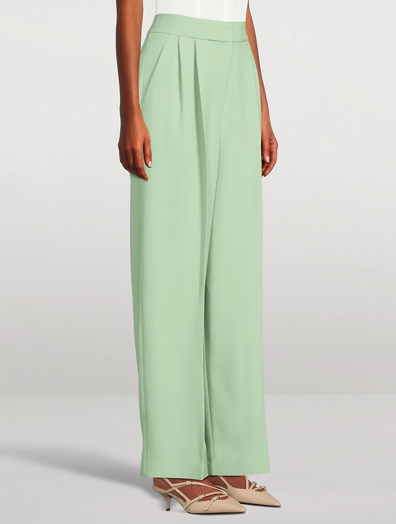Wide-Leg Trousers