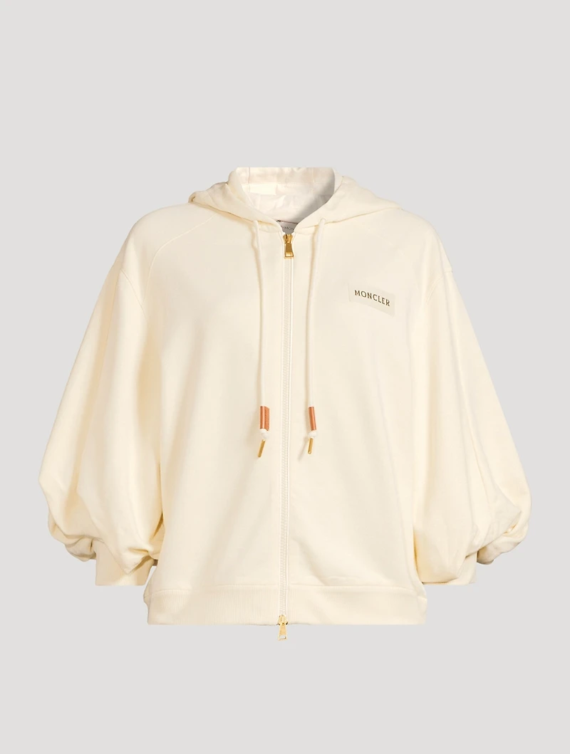 Puff-Sleeve Hoodie