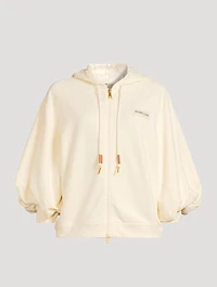 Puff-Sleeve Hoodie