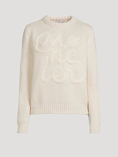Logo-Embroidered Sweater