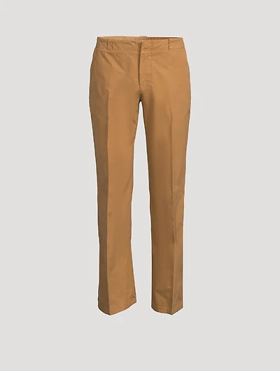 Straight-Leg Chino Trousers