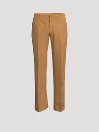 Straight-Leg Chino Trousers