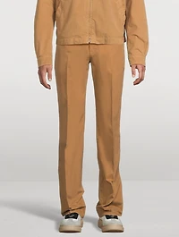 Straight-Leg Chino Trousers