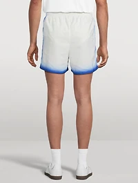 Blue Fade Monogram Swim Shorts