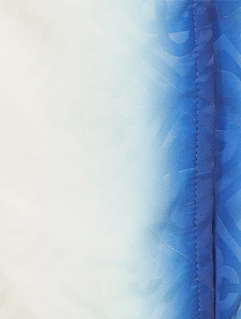 Blue Fade Monogram Swim Shorts