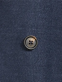 Cotton And Linen Double-Breasted Jacket
