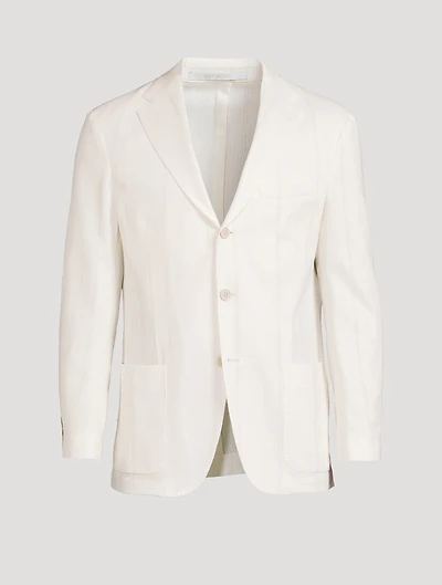 Cotton And Linen Jacket
