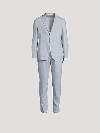 Linen And Wool Two-Piece Suit