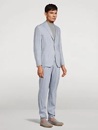 Linen And Wool Two-Piece Suit