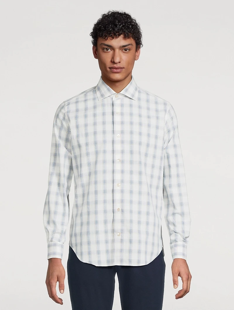 Plaid Sport Shirt