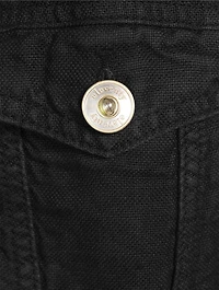 Linen Trucker Jacket
