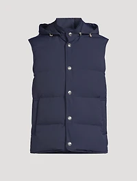 Hooded Down Vest
