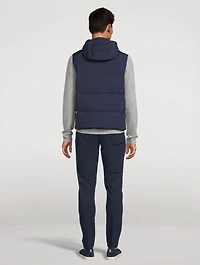 Hooded Down Vest