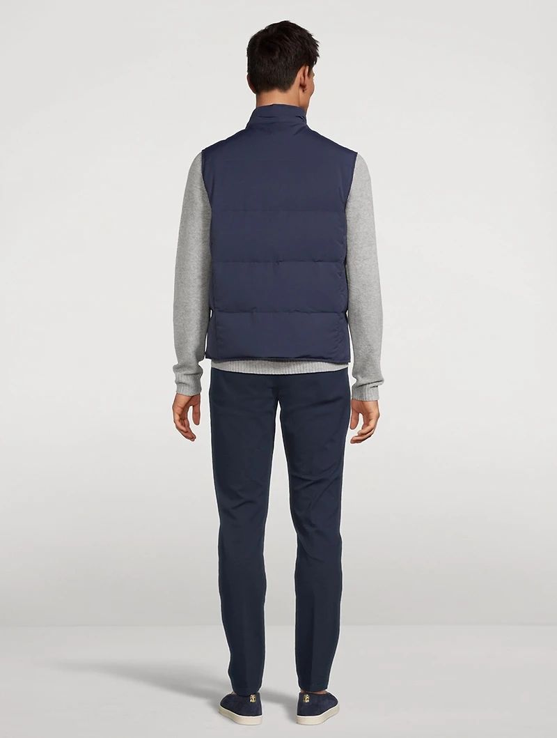 Hooded Down Vest