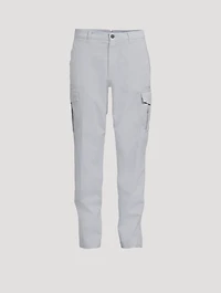 Stretch Cotton Cargo Pants