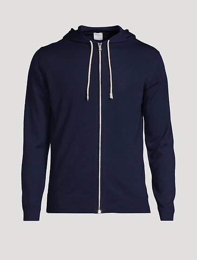 Wool Zip Hoodie