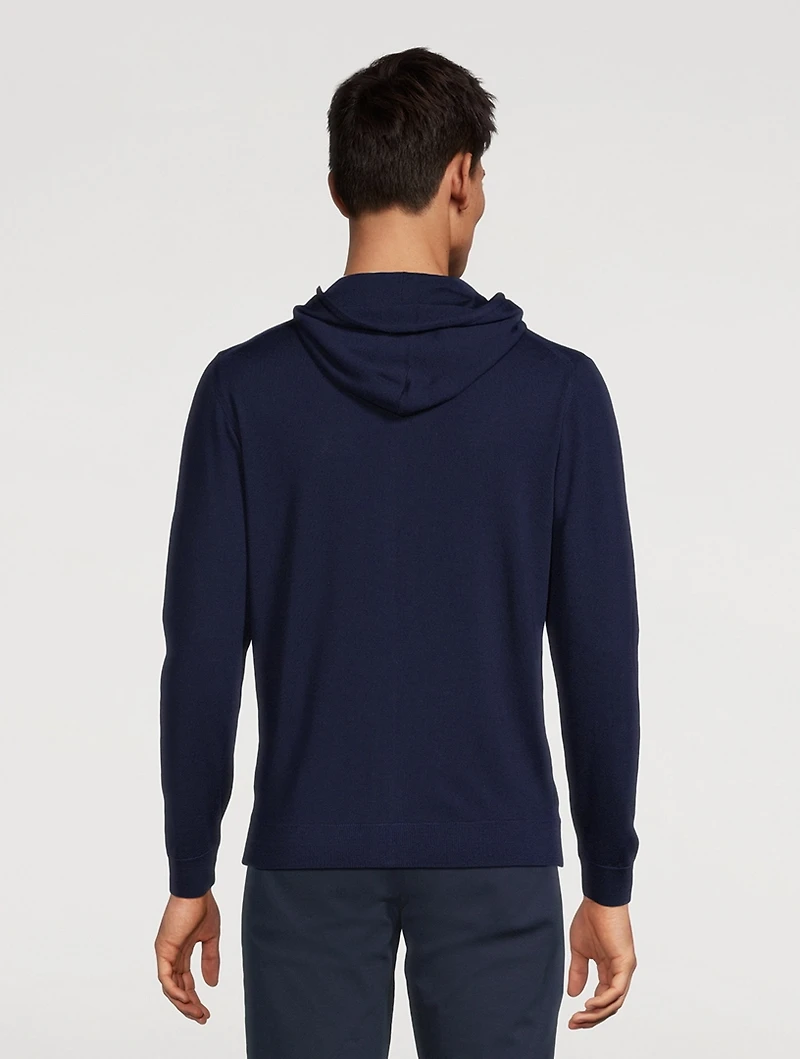 Wool Zip Hoodie