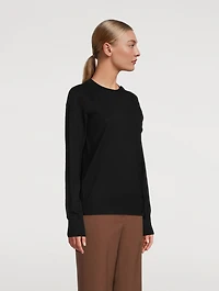 Torea Merino Wool Asymmetrical Cardigan