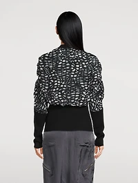Toska Sweater With Silk Panel