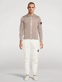 Nylon Metal Zip Overshirt