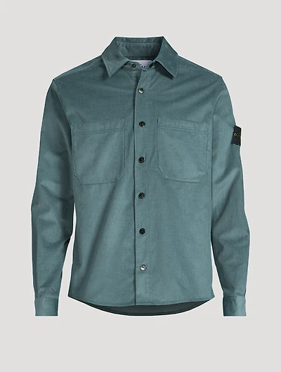 Corduroy Long-Sleeve Shirt