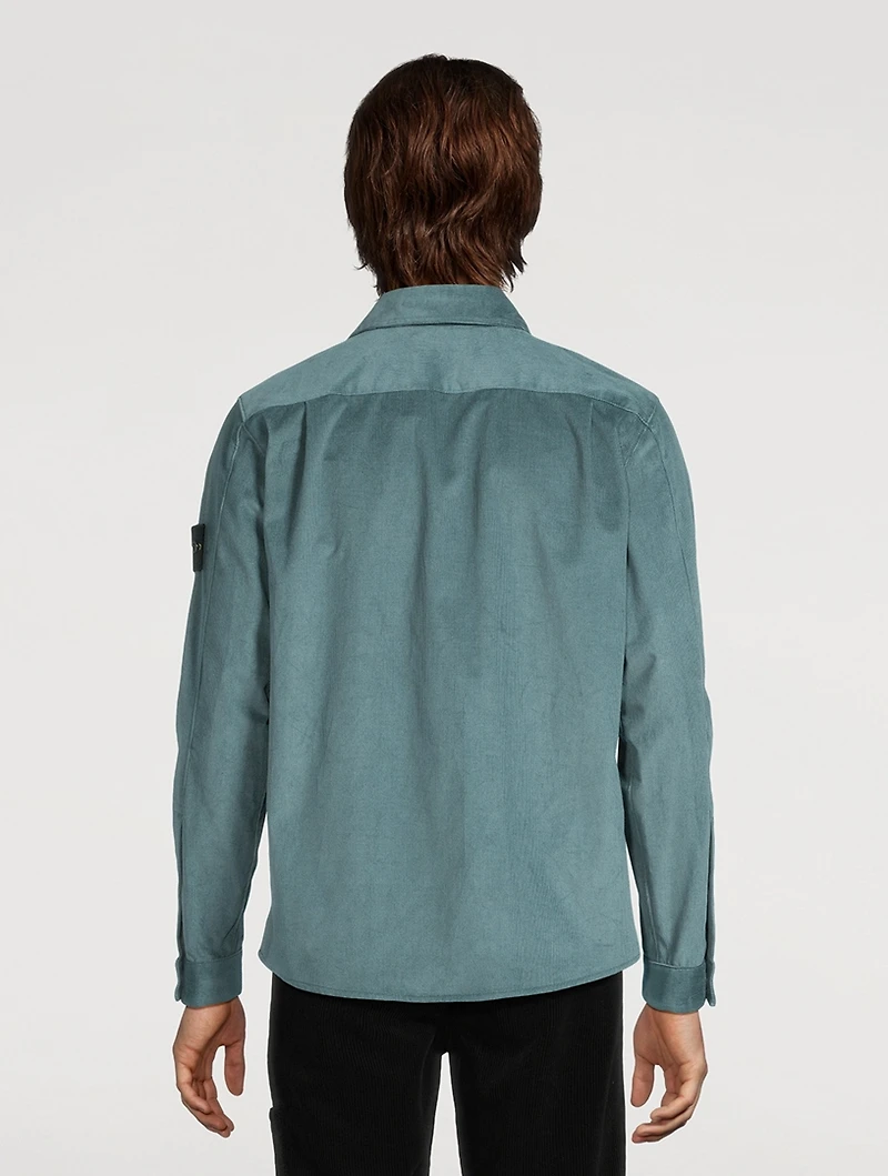 Corduroy Long-Sleeve Shirt