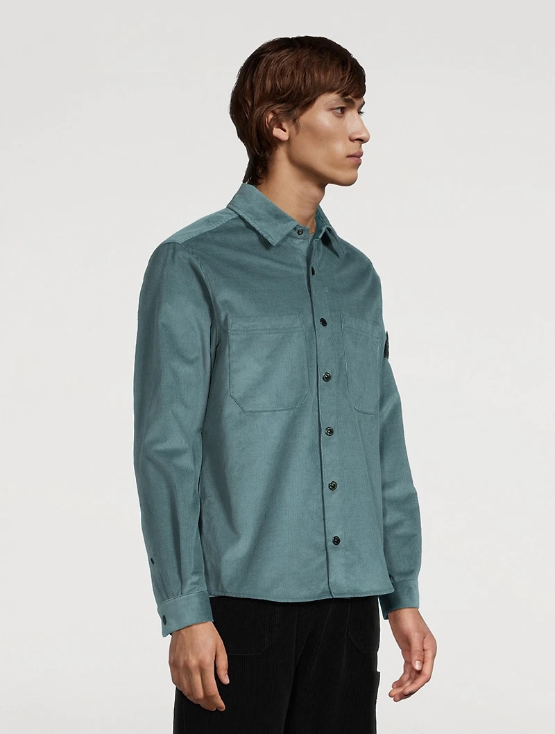 Corduroy Long-Sleeve Shirt