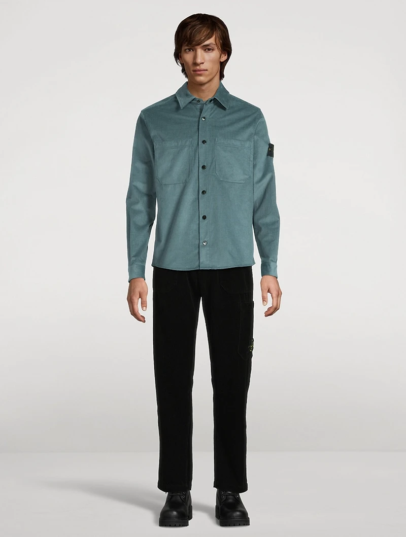 Corduroy Long-Sleeve Shirt