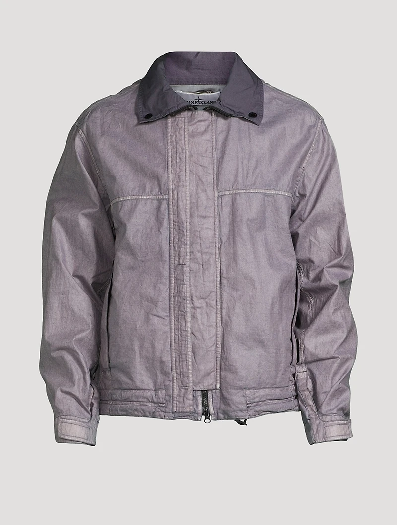 Linen Zip Jacket
