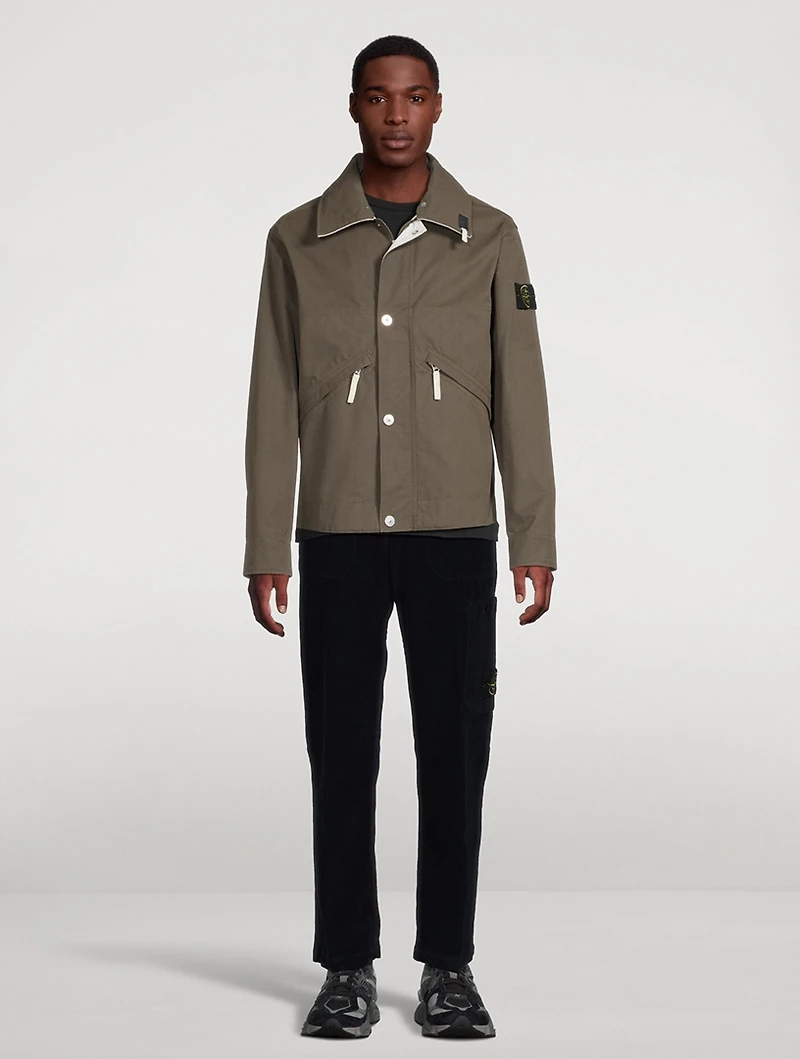 Hooded Colourblock Jacket