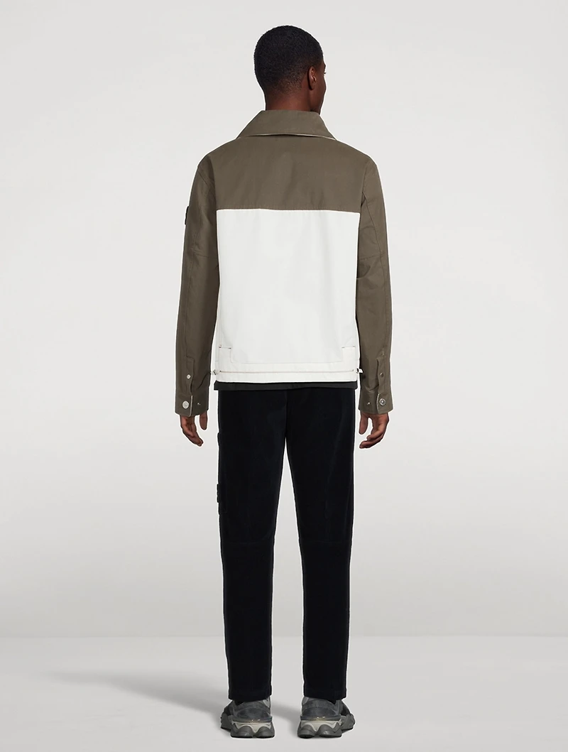 Hooded Colourblock Jacket