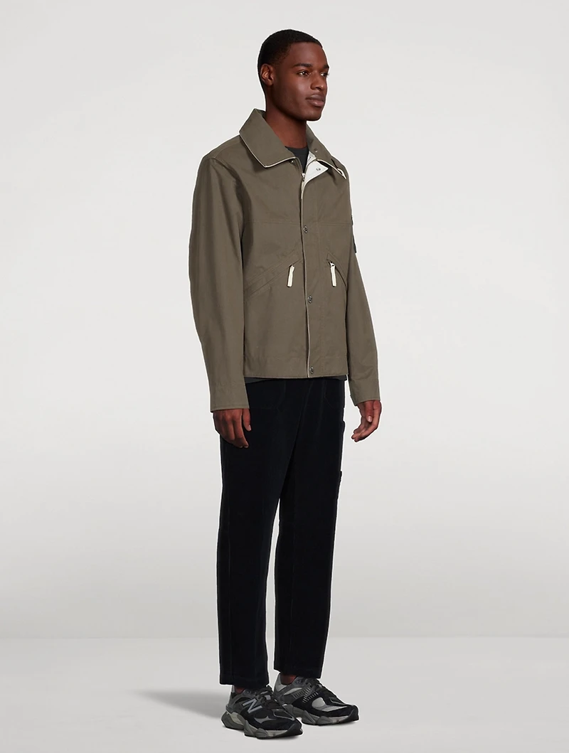 Hooded Colourblock Jacket