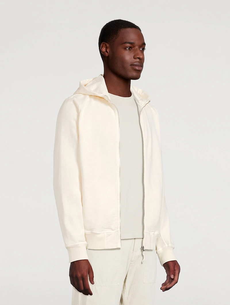 Malfilé Fleece Zip Hoodie