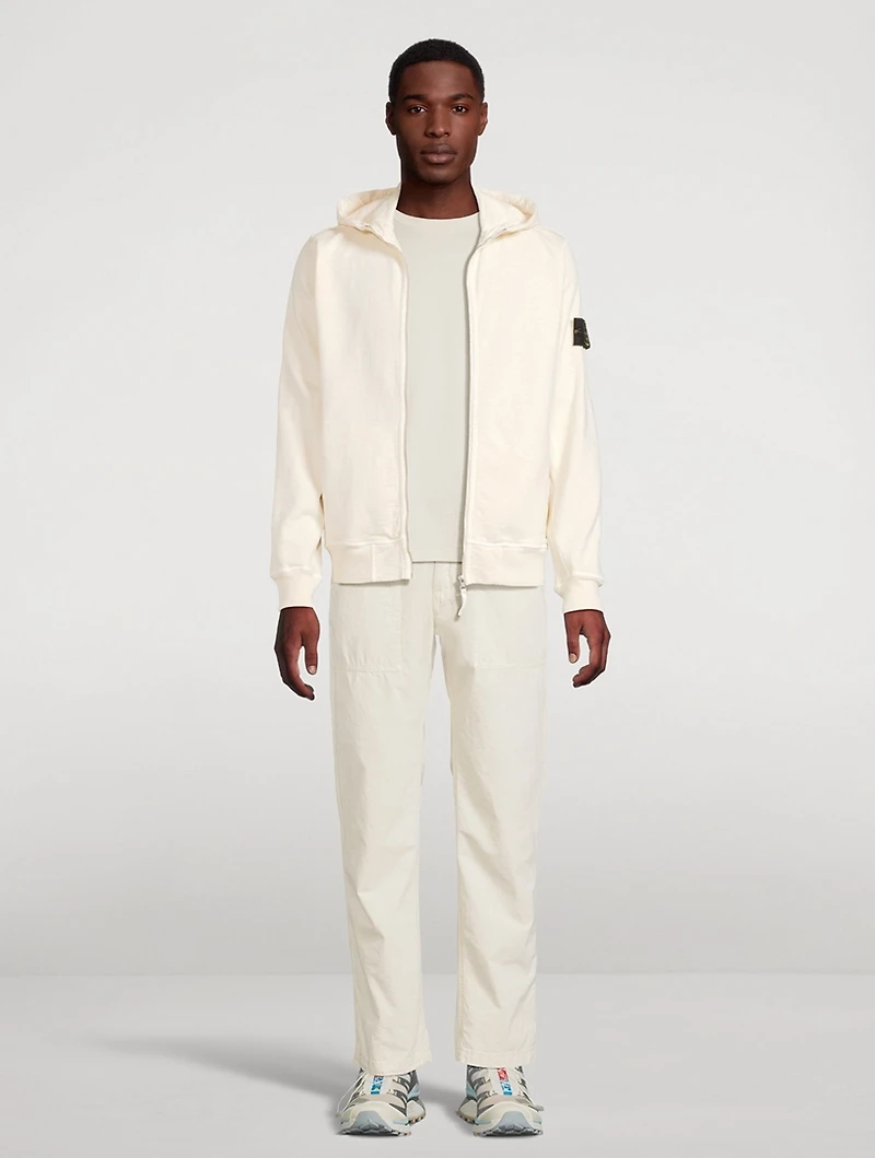 Malfilé Fleece Zip Hoodie