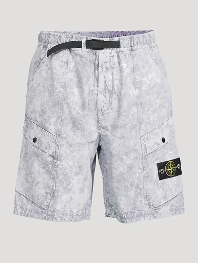 Stretch-TC Canvas Cargo Shorts