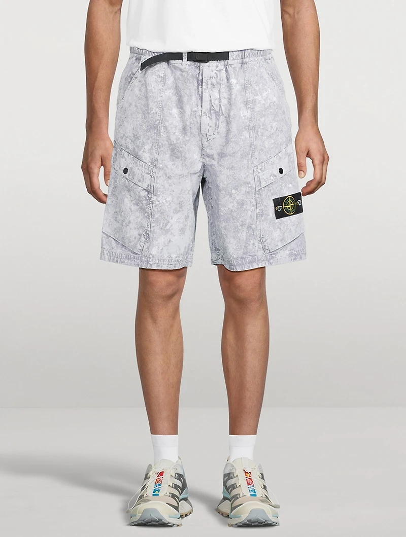 Stretch-TC Canvas Cargo Shorts