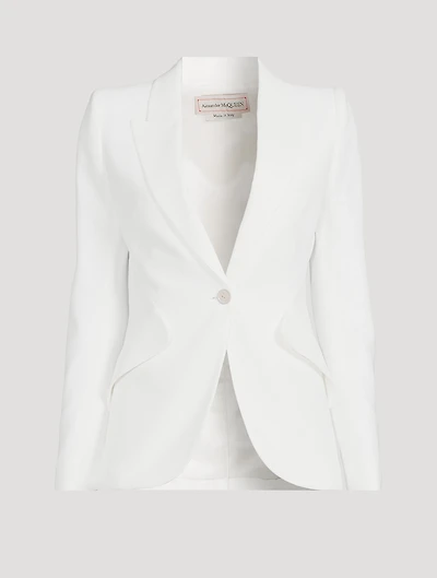 Leaf Crêpe Blazer
