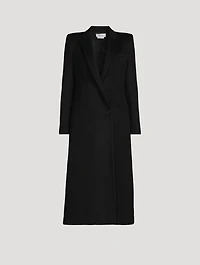 Wool Cashmere Felt Coat