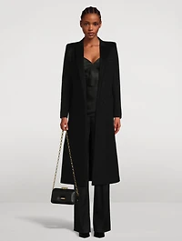 Wool Cashmere Felt Coat