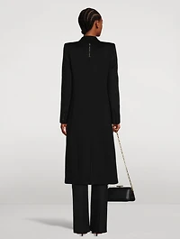 Wool Cashmere Felt Coat