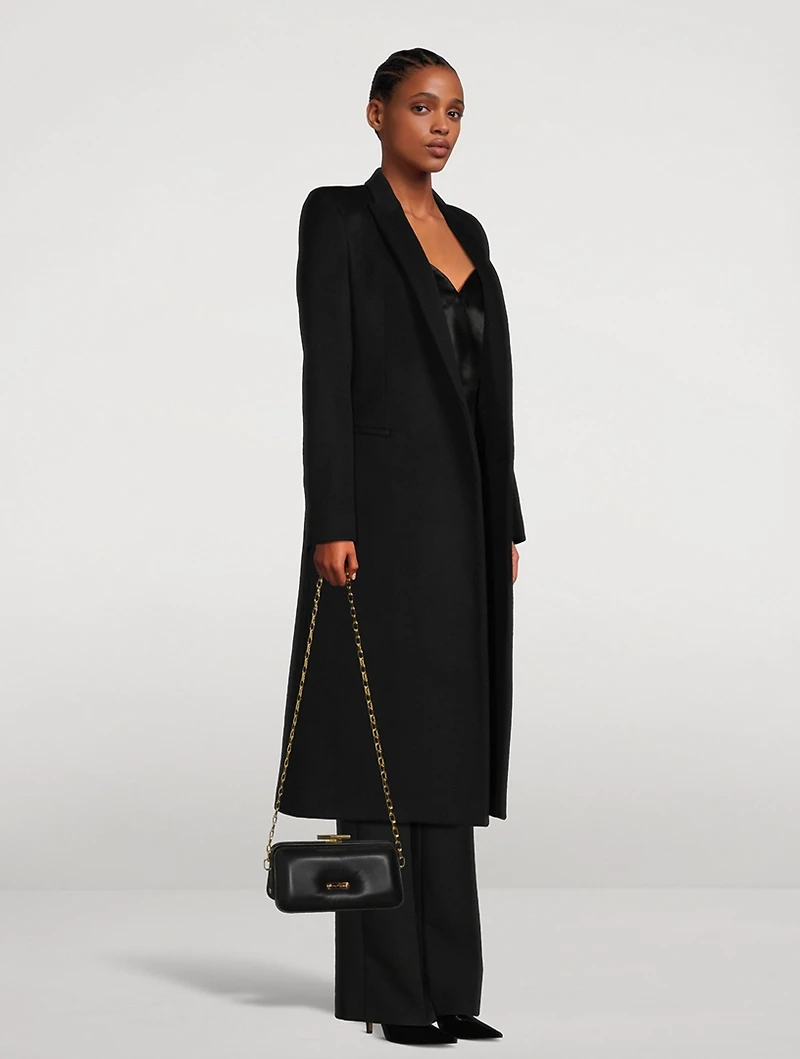 Wool Cashmere Felt Coat