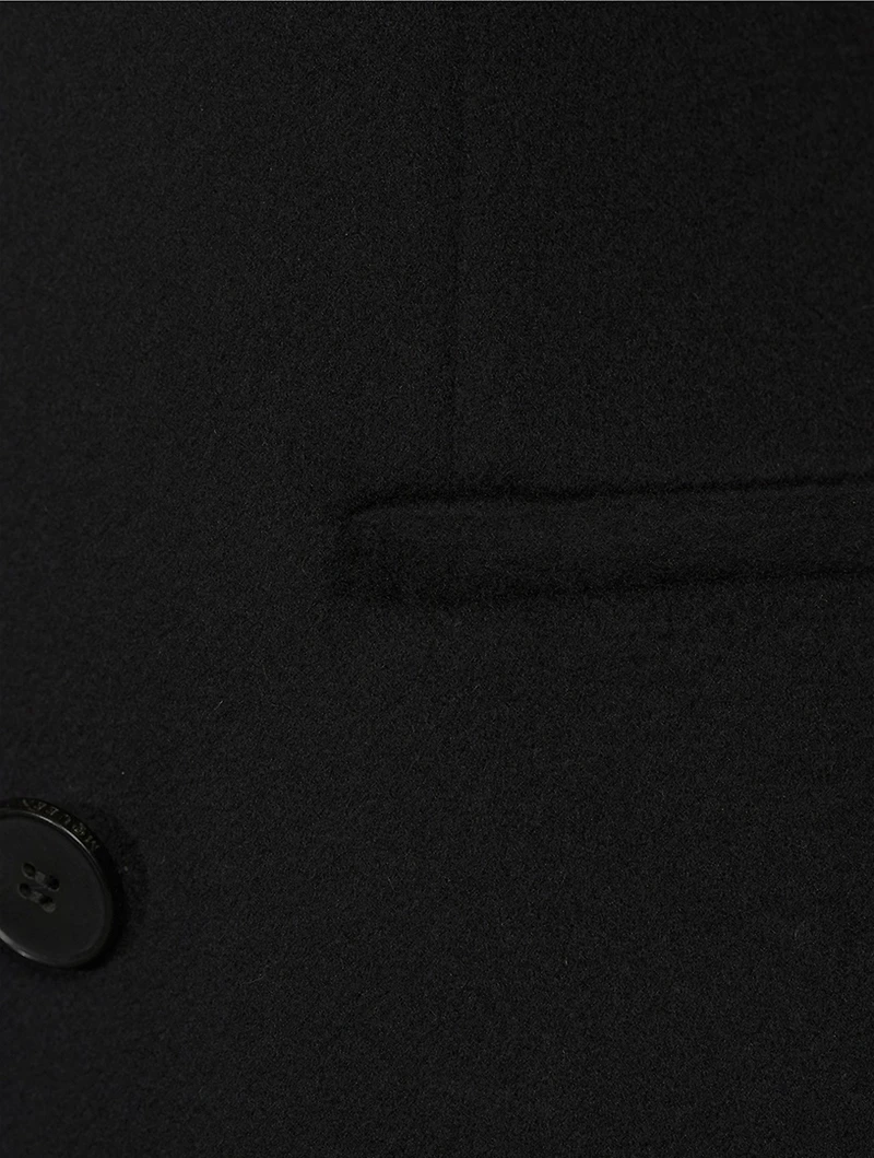 Wool Cashmere Felt Coat