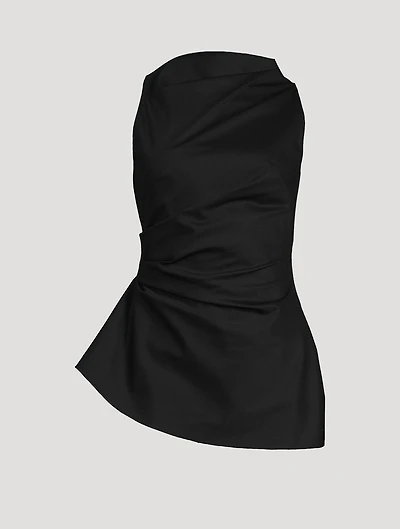 Asymmetric Gathered Top