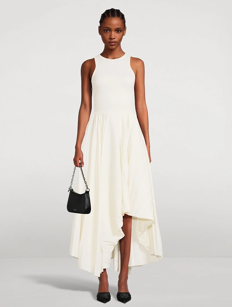Asymmetric Midi Dress