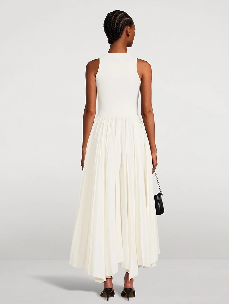 Asymmetric Midi Dress