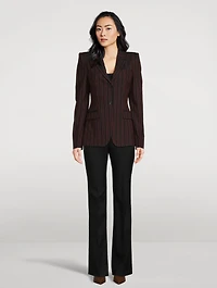 Archive Stripe Wool Blazer