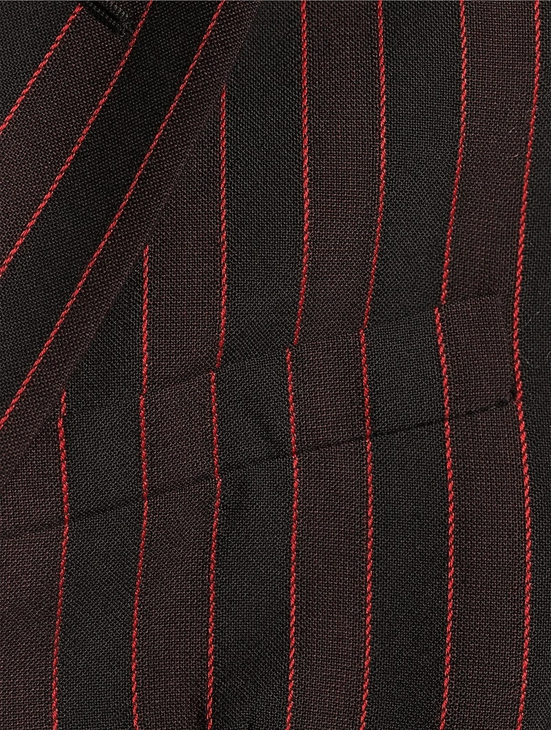 Archive Stripe Wool Blazer