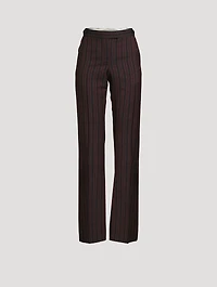 Archive Stripe Wool Trousers