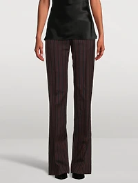 Archive Stripe Wool Trousers